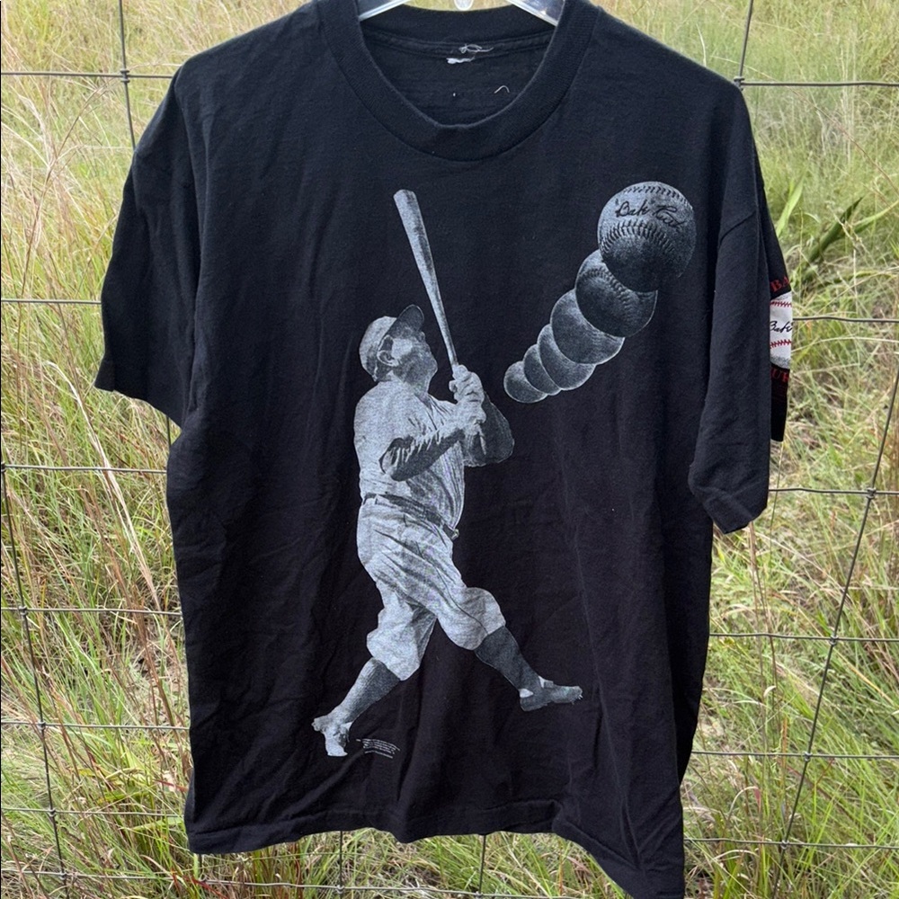Vintage 90s Babe Ruth Signature Series #d Baseball T-Shirt